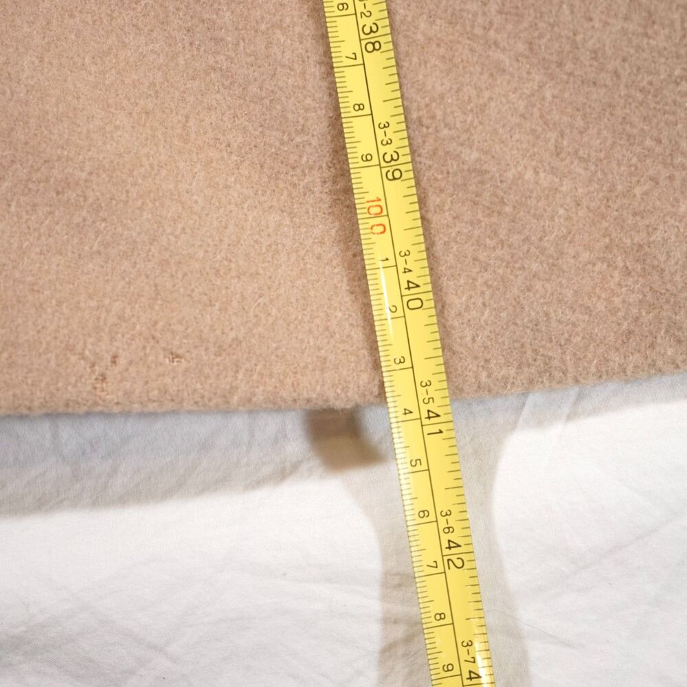 J.G. Hook Vintage Camel Wool Duffle Coat Tan Size 24W - Picture 6 of 9